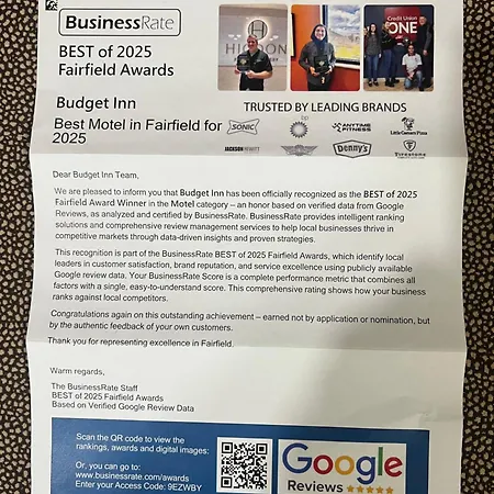 Budget Inn Fairfield